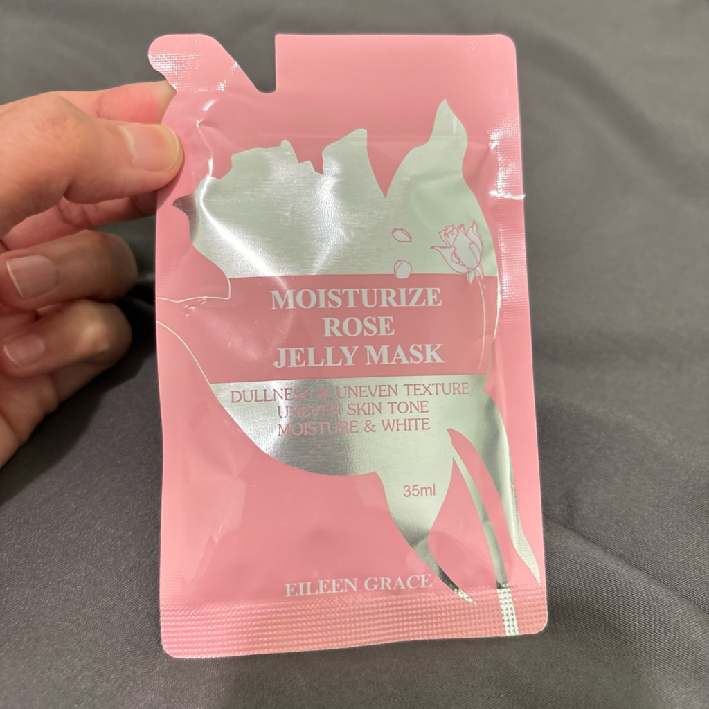 (preloved) Eileen Grace rose jelly mask sachet 35ml