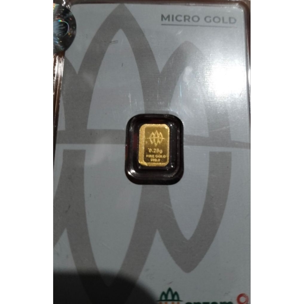 Emas 0,25gr