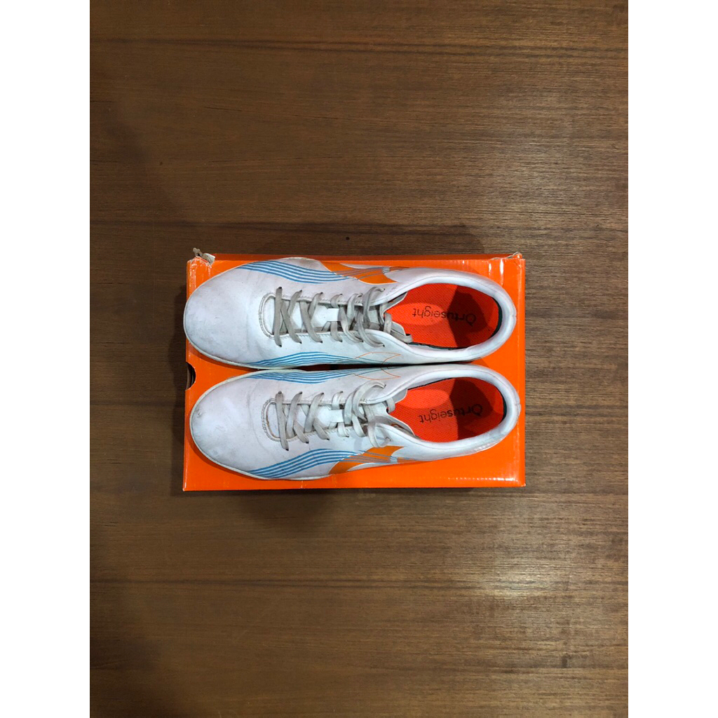 [Original] Ortuseight Sepatu Futsal Horizon In White Cyan Ortrange Size 46