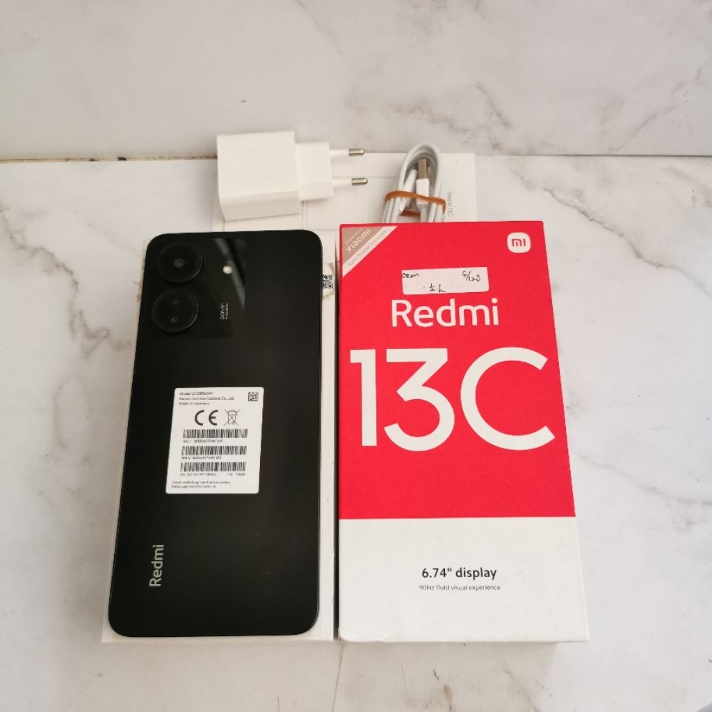 Redmi 13C ram 6GB 128GB Bekas Garansi Resmi - second