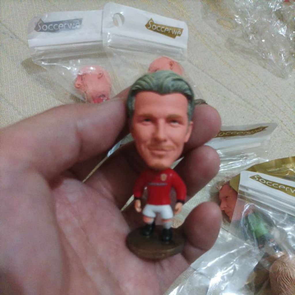 Action Figure David Beckham Manchester United Soccerwe