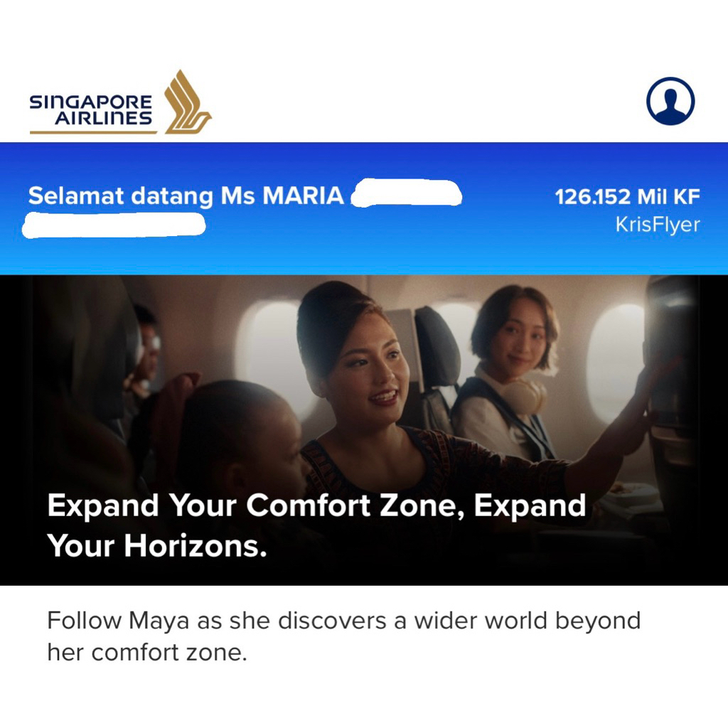 Krisflyer Miles Singapore Airlines SQ Trusted