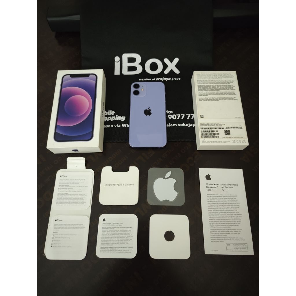 Iphone 12 Mini 64gb IBOX Resmi Normal original