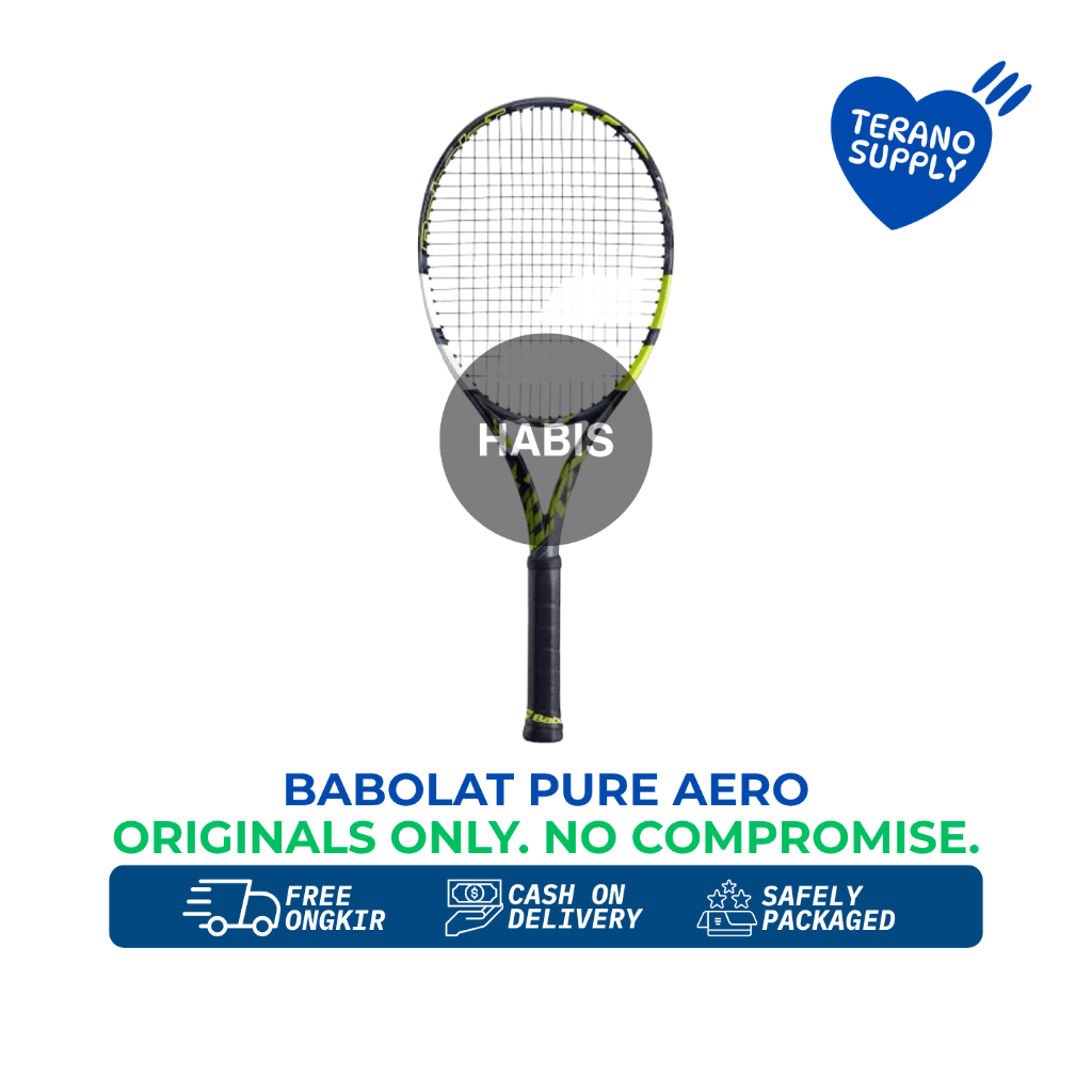 Babolat Pure Aero ((SOLD / HABIS)) 285gr Raket Tenis Second Terawat