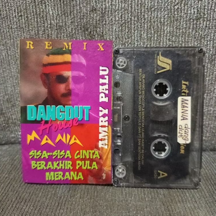 kaset pita fazal dath / amry palu /rossi milania /erna sari - disco dangdut