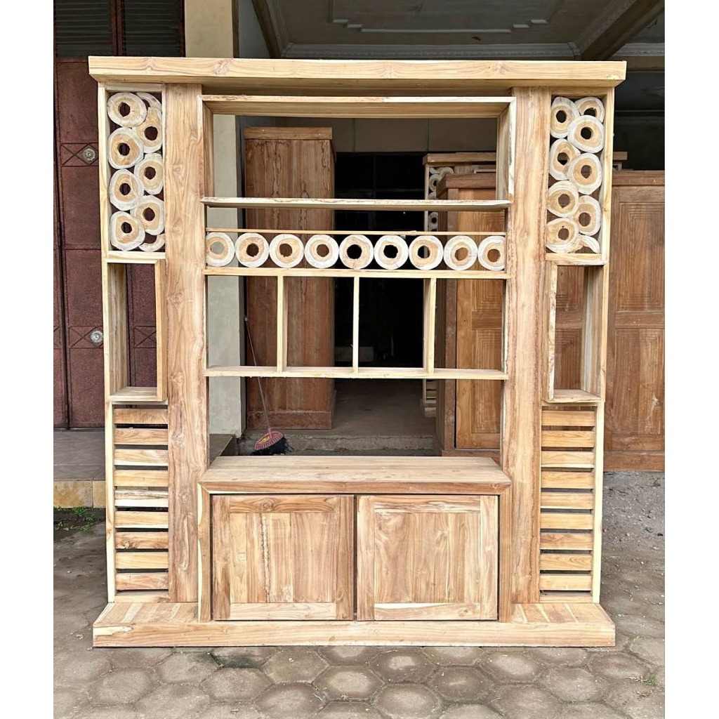 lemari/tv/buffer/jati