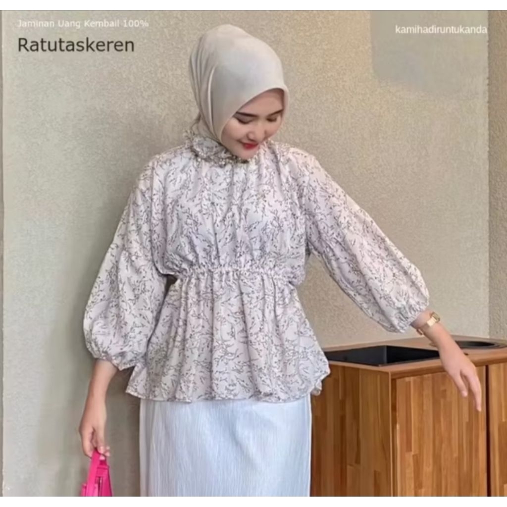 Preloved | Blouse floral