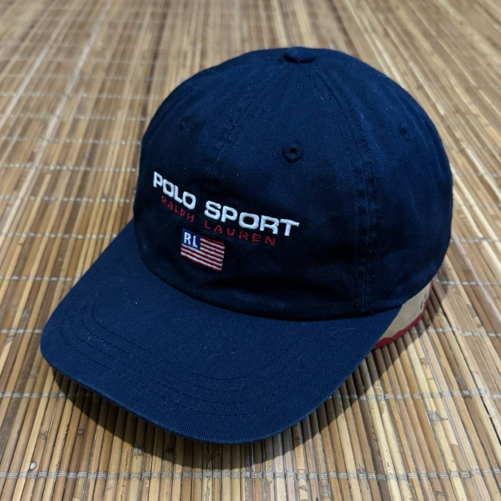 topi vintage rare polo sport ralph lauren custom made indonesia exclusive dn1