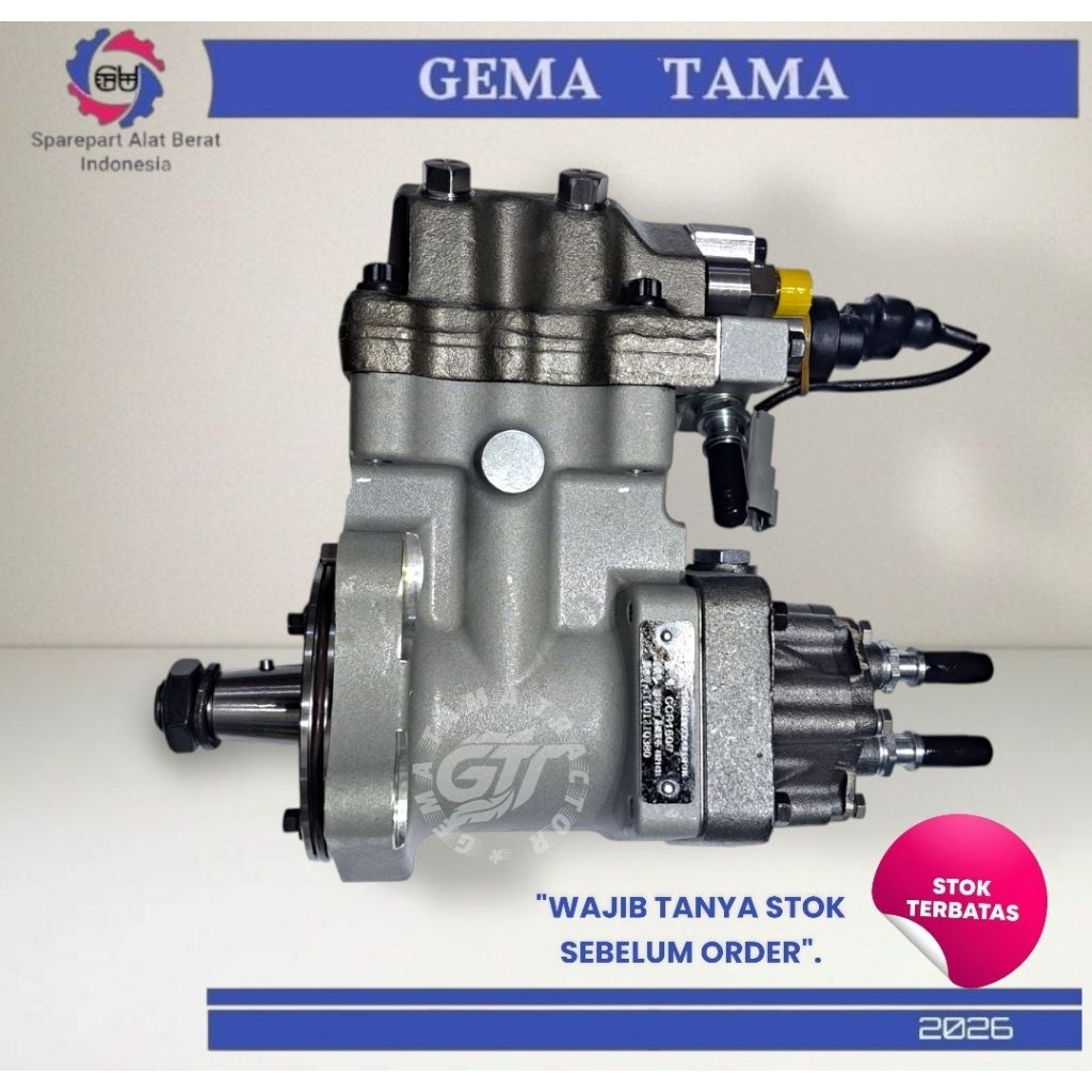 CUMMINS - Supply Pump Fuel Injection pump Komatsu PC300-8 / 6745-71-1170, 3973228 Supply Pump