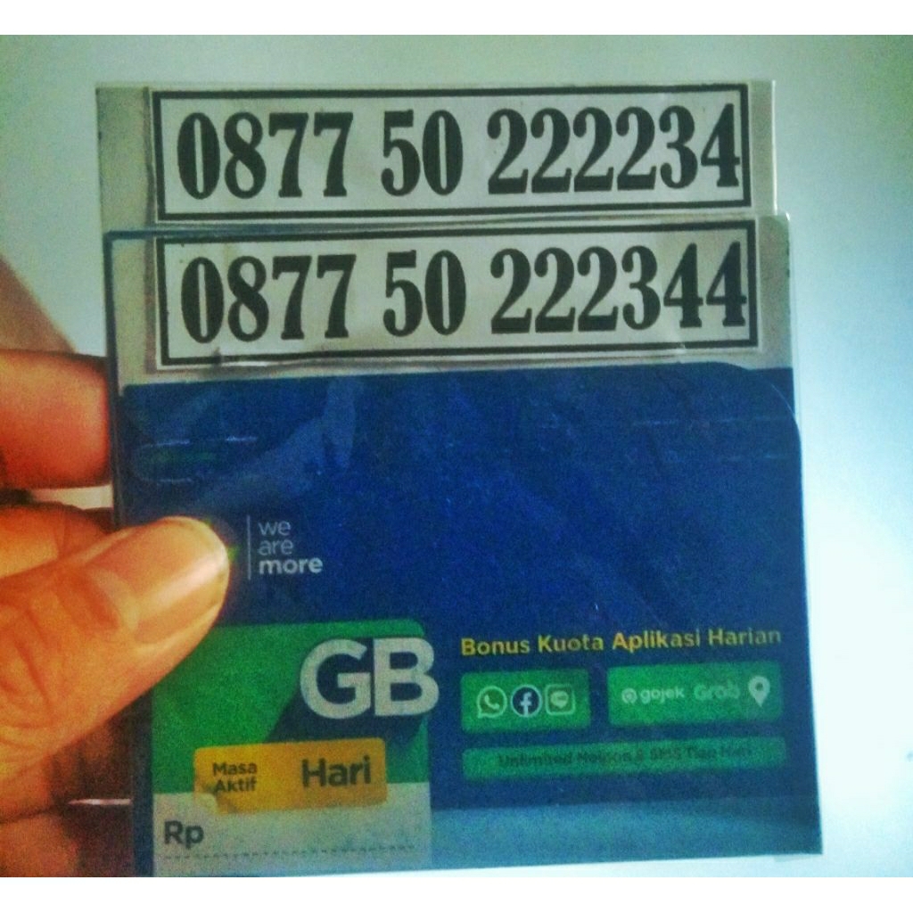 PERDANA XL NOMOR CANTIK URUT NAIK 234 222234 222344