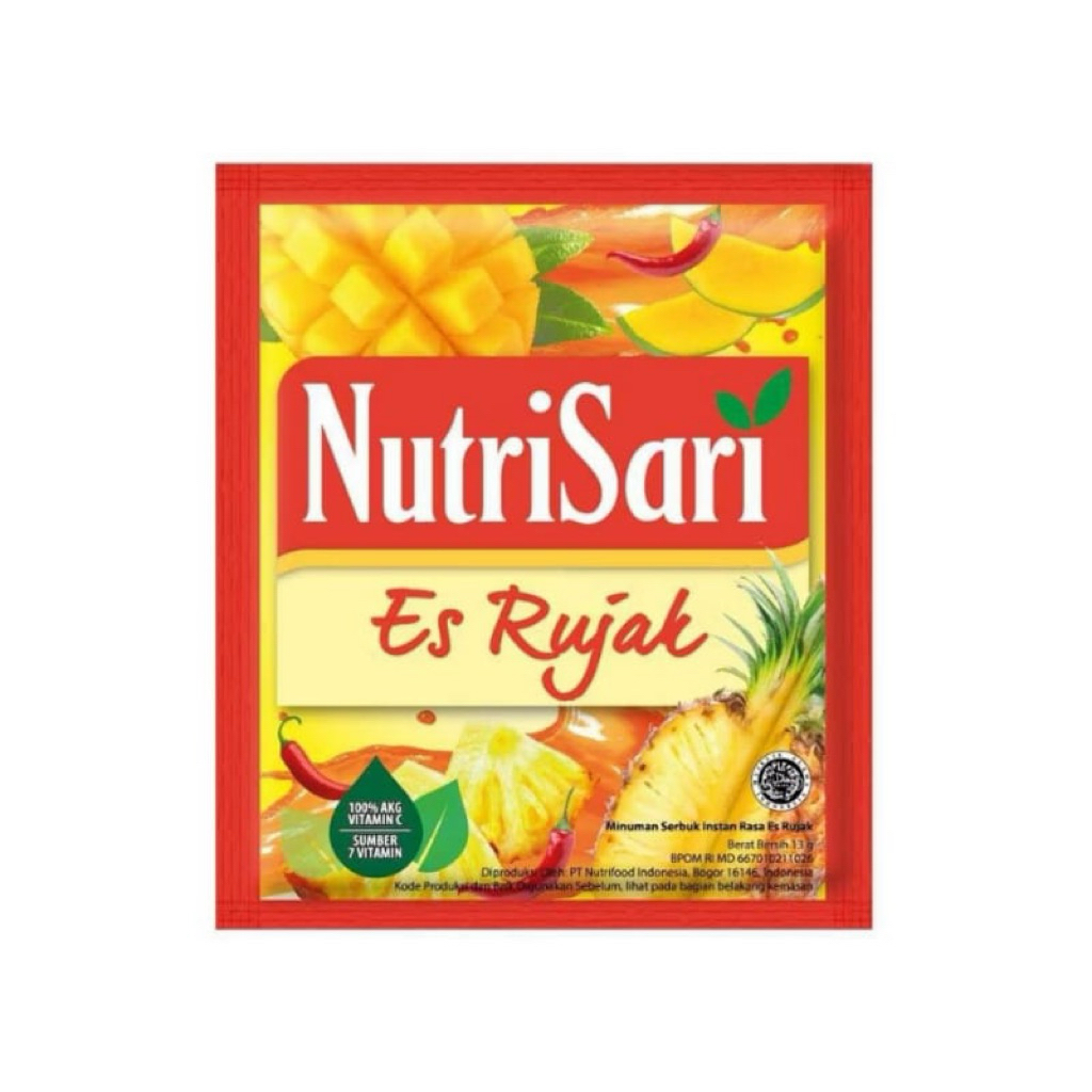 [NOOKO] NUTRISARI ES RUJAK (ISI 10)
