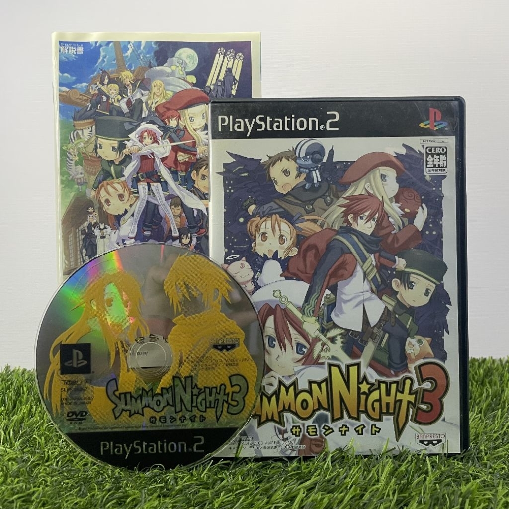 PlayStation PS2 - Summon Night 3 NTSC-J (Bahasa Jepang)