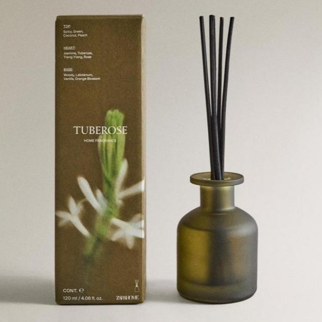 Reed diffuser zarahome tuberose pengharum ruangan 120ml