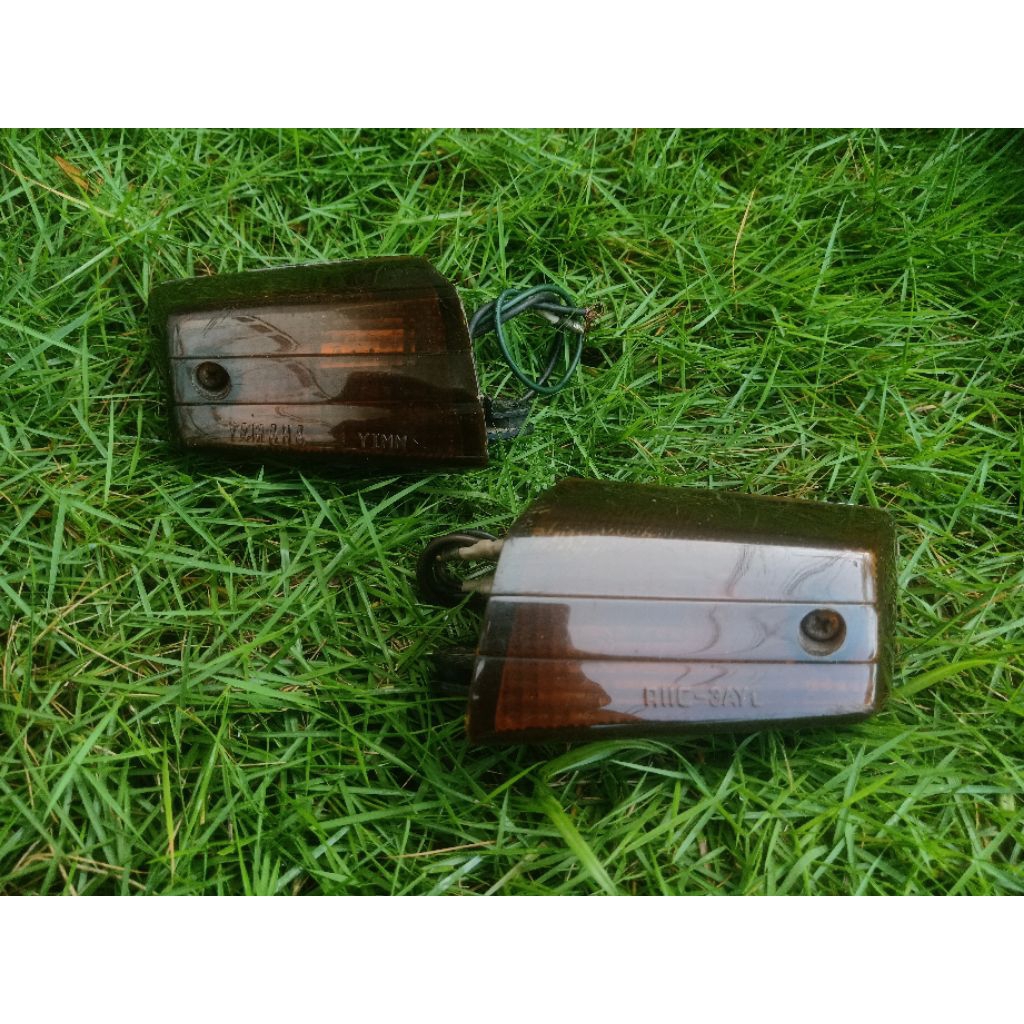SEIN RITING FRONT FLASHER ASSY YAMAHA ALFA MATE100 MATE 100 ORIGINAL