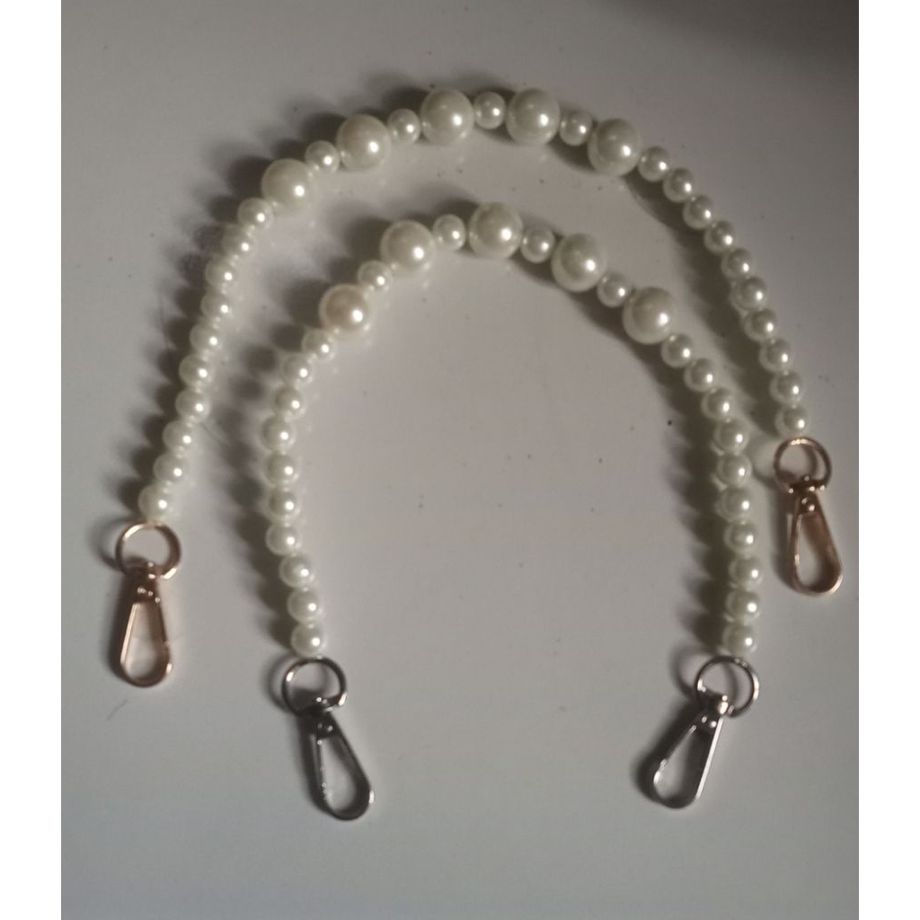 strap tas mutiara 16*10 panjang 39 cm harga untuk/pcs
