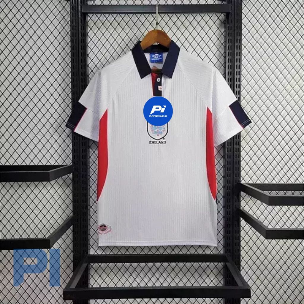 Jersey Bola Inggris ENGLANDDD HOME 1998 Retro