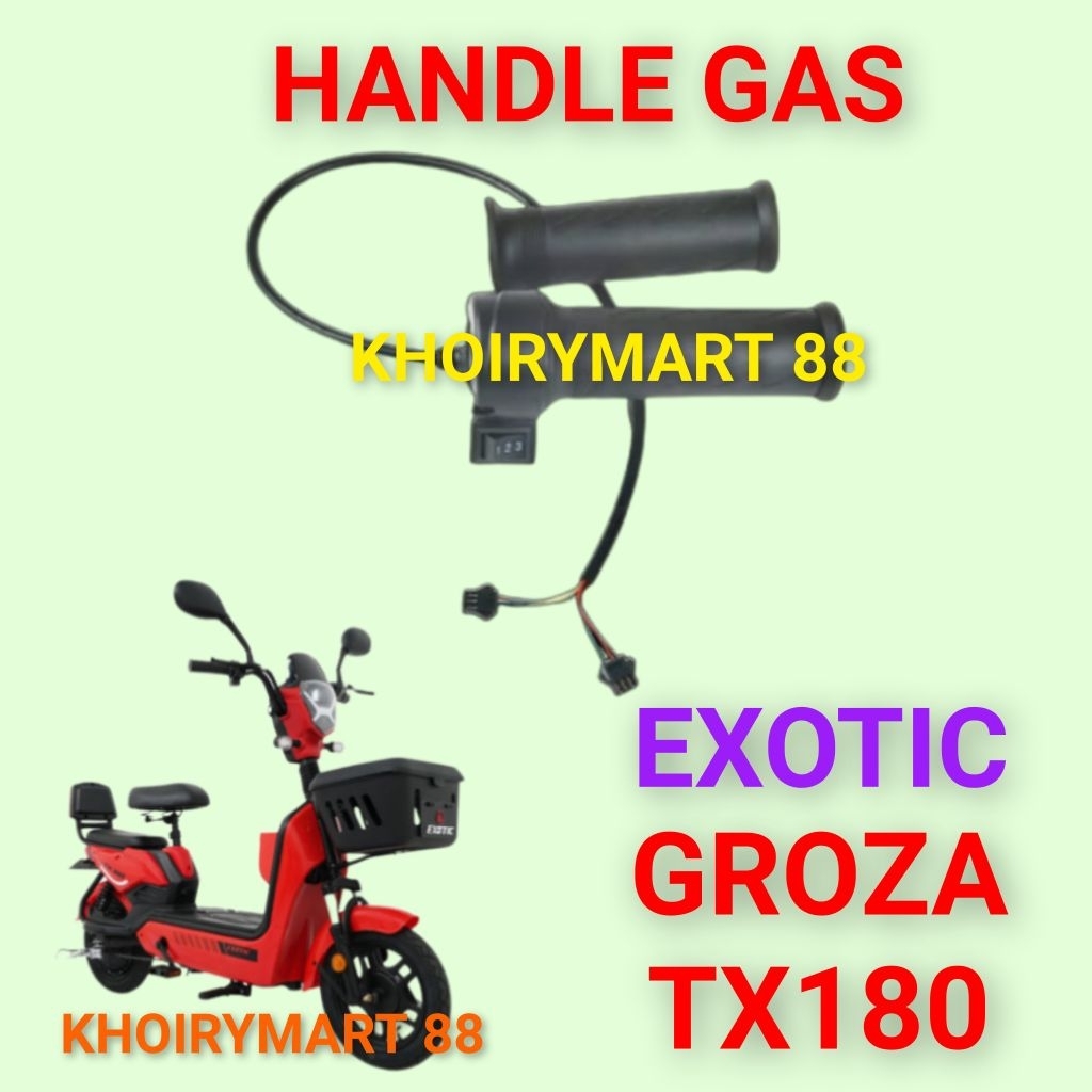 Exotic Groza TX180 Sepeda Listrik