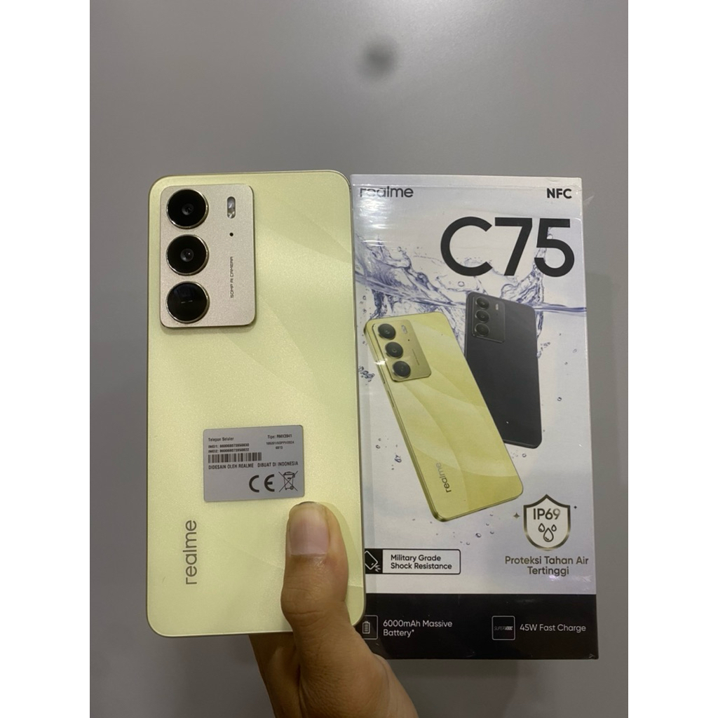 realme c75 ram 8/256 second