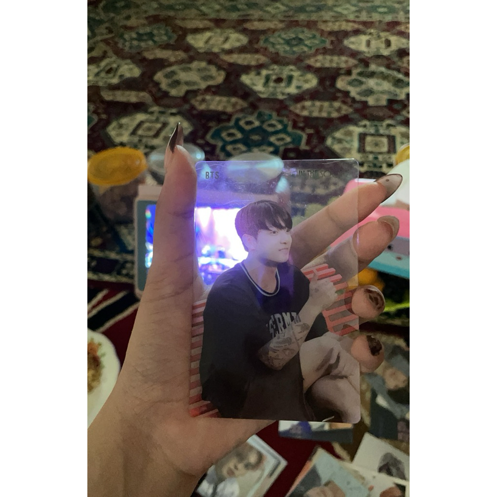 photocard BTS jungkook official pc-its 2 clear