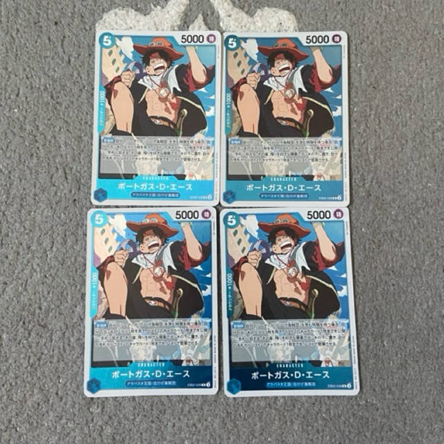 Kartu One Piece OPTCG - EB02-028 (R) Ace