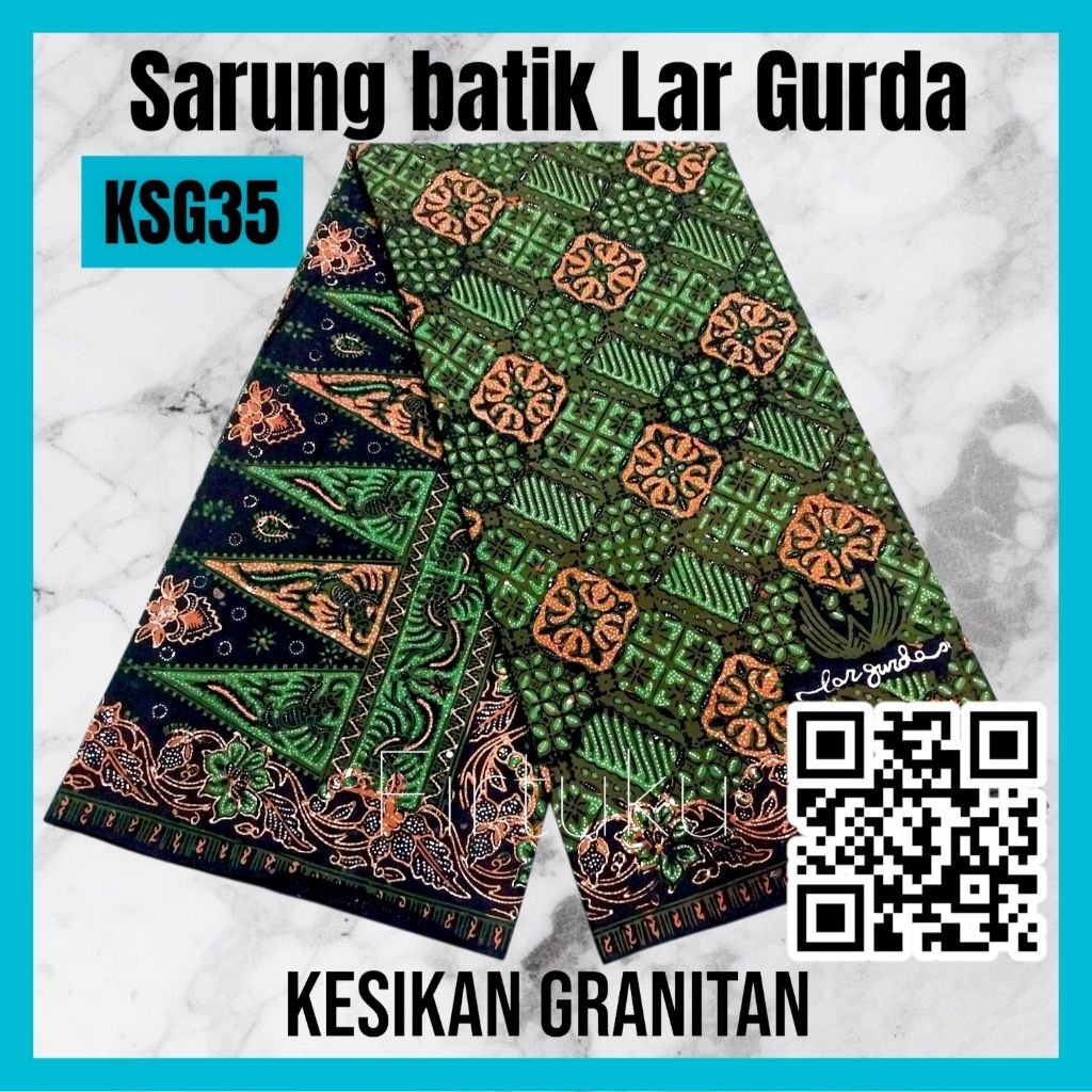 Sarung batik Lar Gurda Granitan_KSG35
