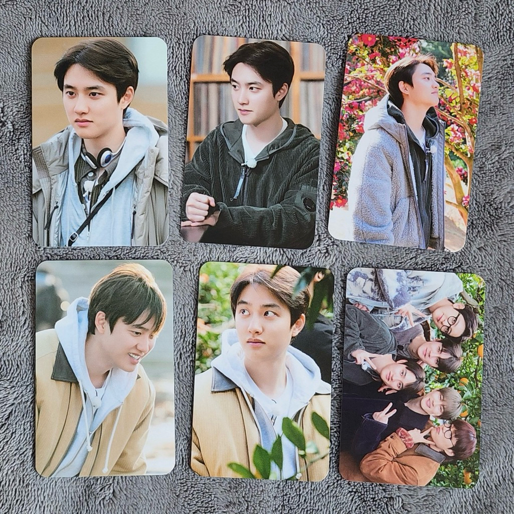 exo d.o. kyungsoo official pc photocard md merch merchandise tincase ladder 5