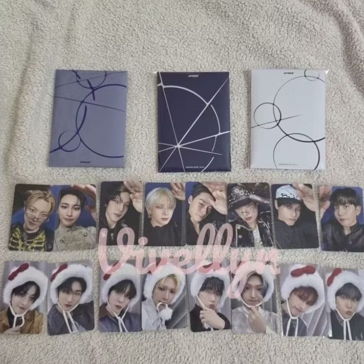 READY Ateez Poca Golden Hour GH pt 4 + Lucky draw Makestar Pat Pat / Kitty ver