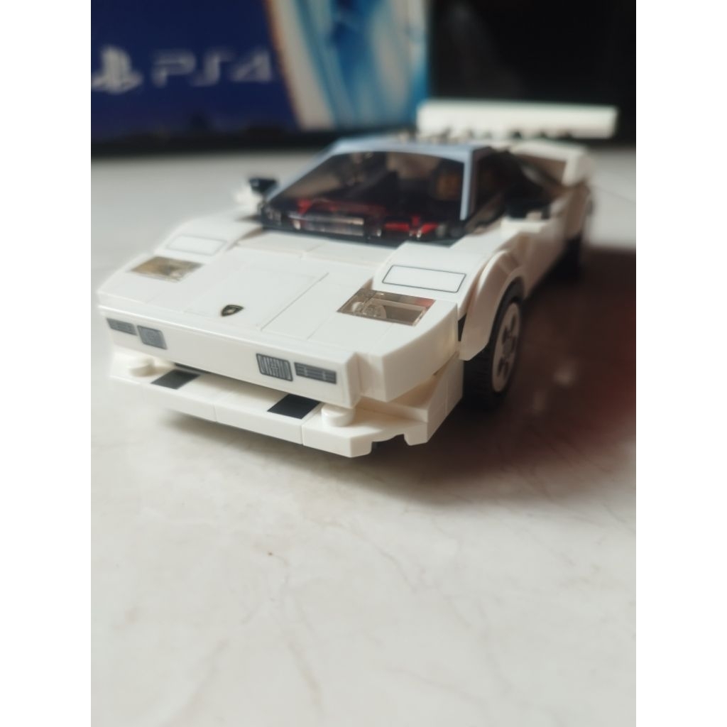 Lego 76908 Speed Champions Lamborghini Countach / Race Car Mobil Balap / Bekas Sudah Dirakit