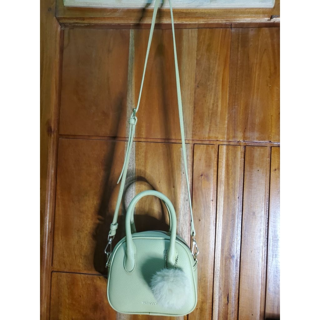 tas wanita warna hijau