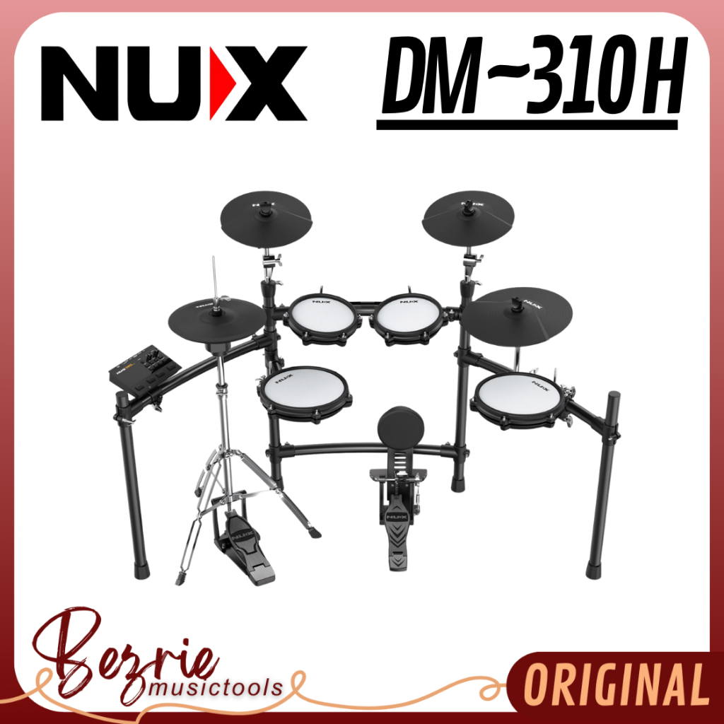 Nux DM-310H Drum Electric All Mesh Head Portable Digital Drum Original NUX DM310-HIHAT