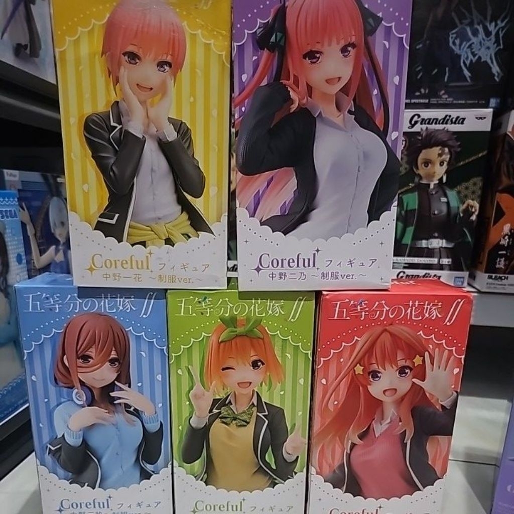 Taito coreful gotoubun nohanayome Ichika, Nino, miku, yotsuba, ituski nakano The Quintessential Quin