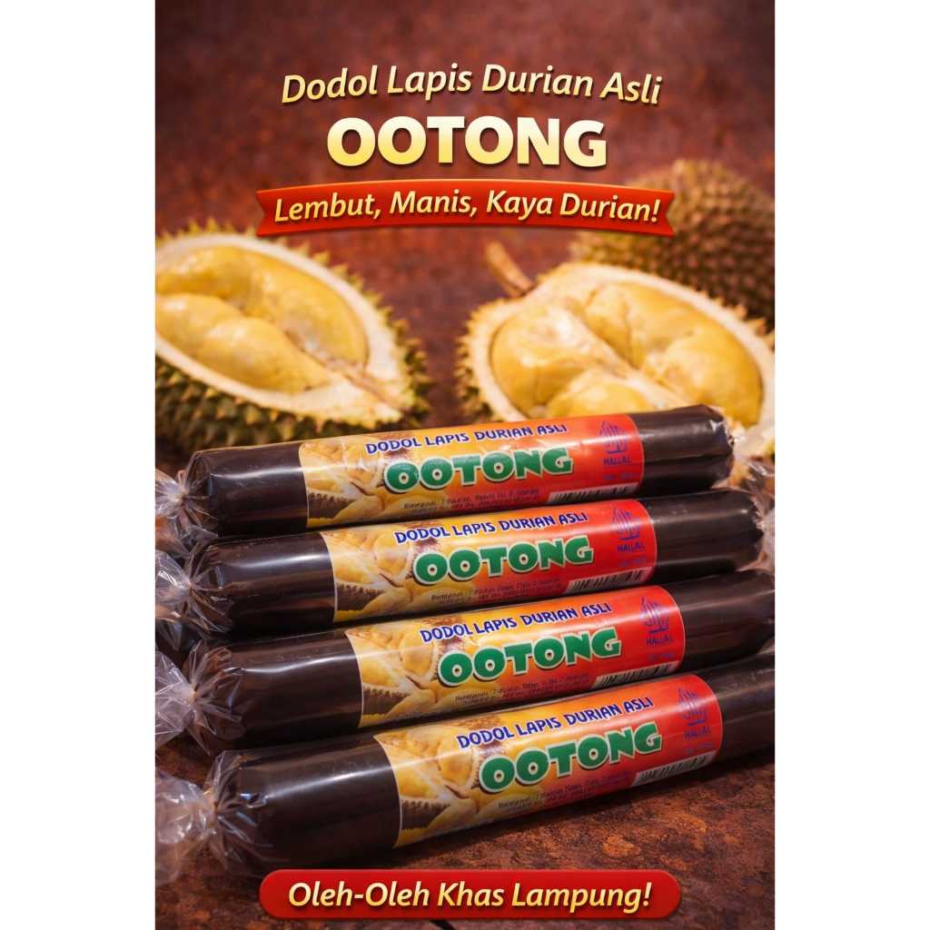 Dodol Durian Lampung Netto 220g