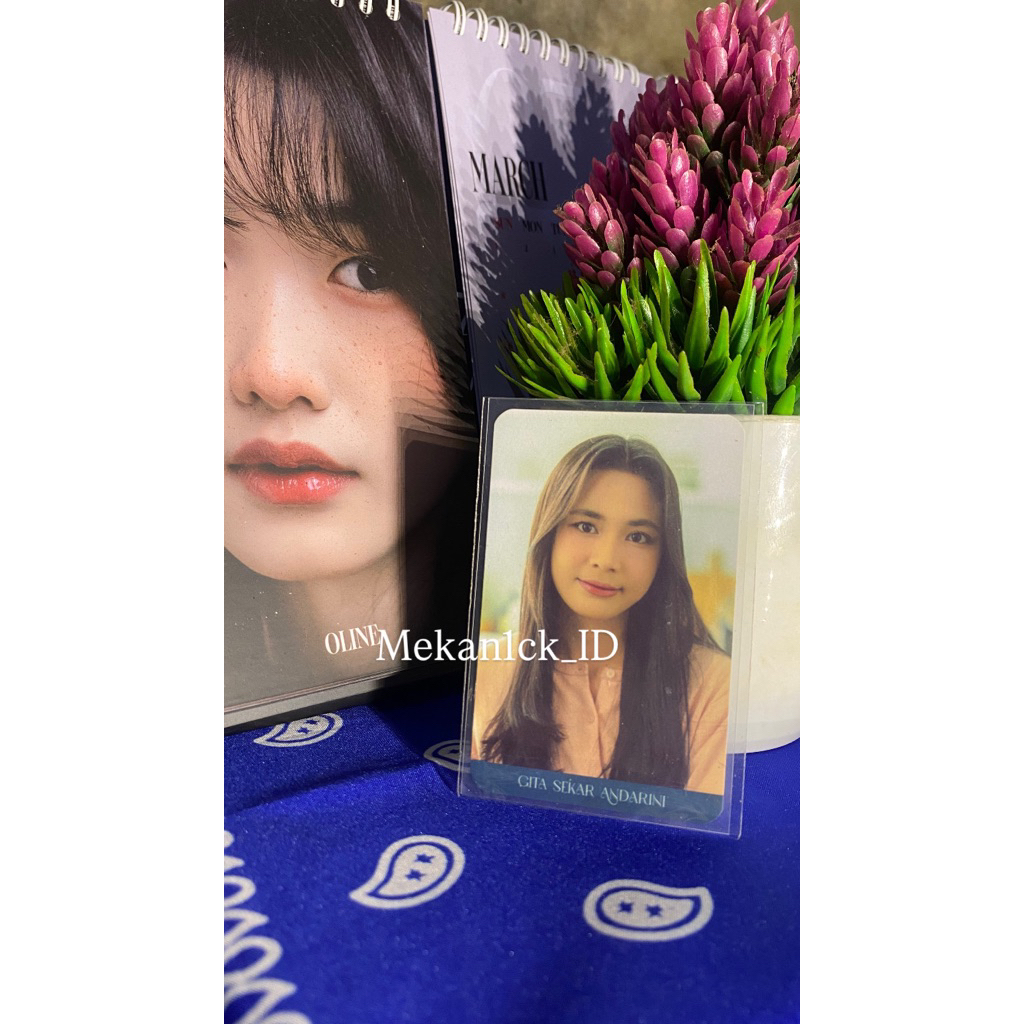 PHOTOCARD GITA A GAZE OF DREAM 2025 JKT48