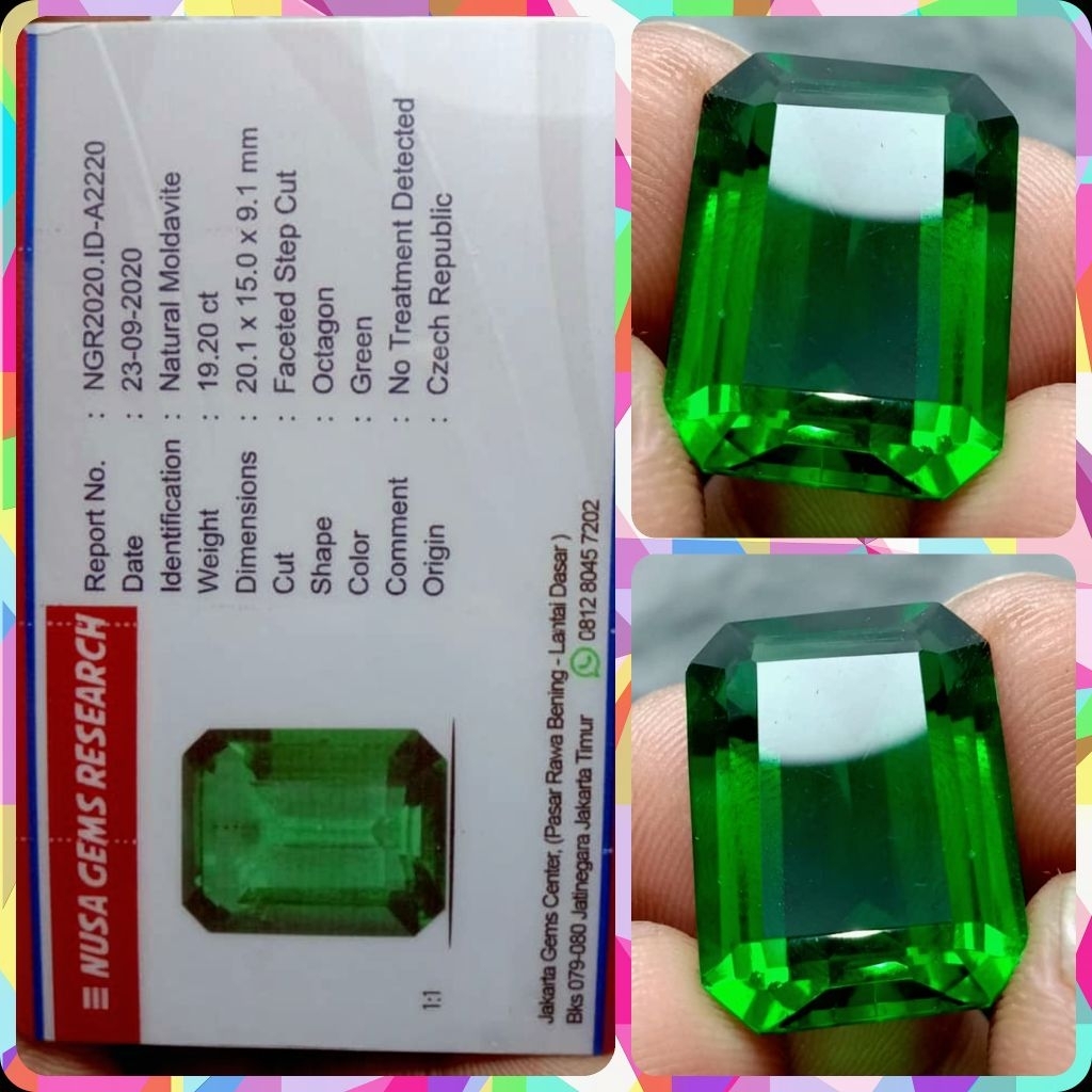 batu green moldavite