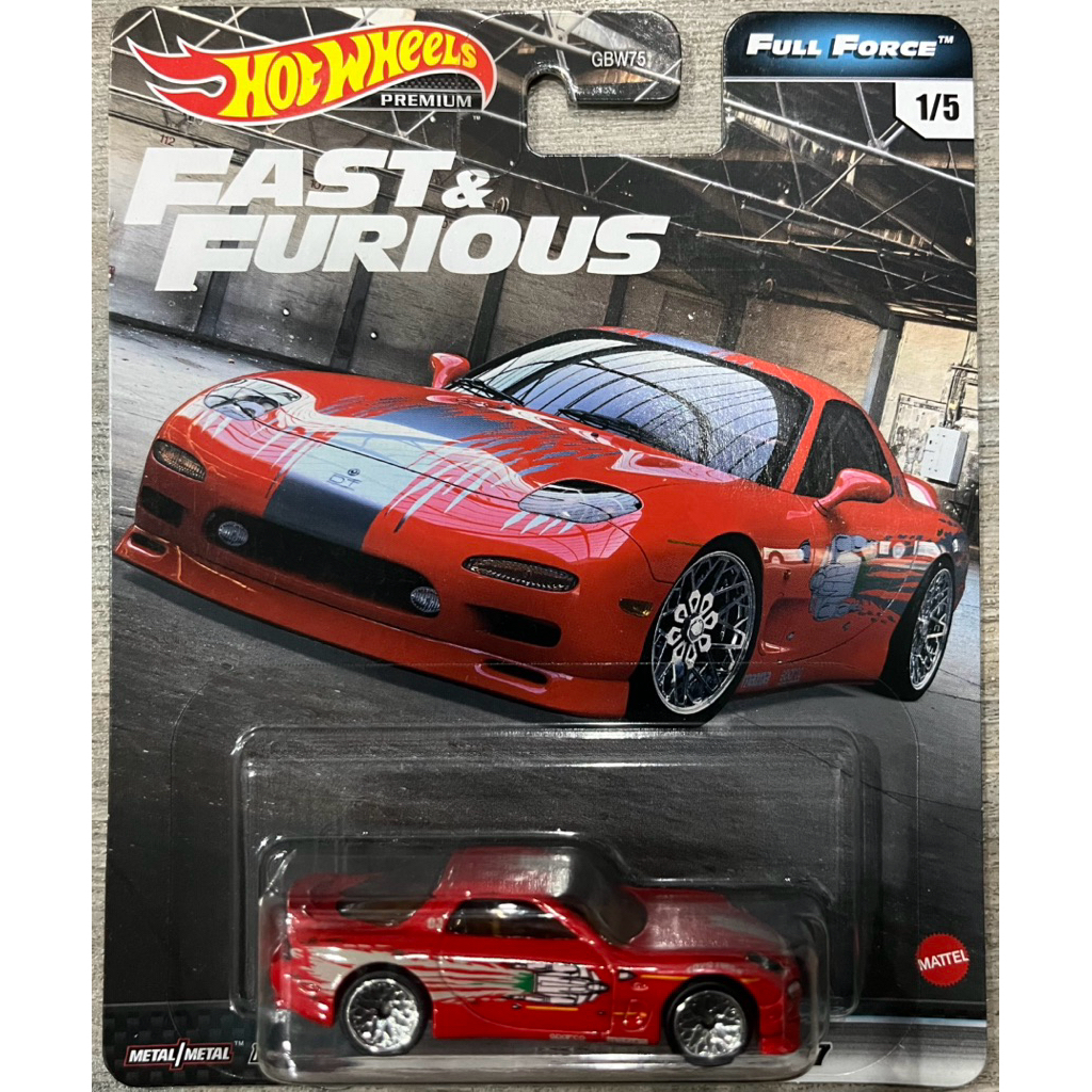 Hotwheels FnF Full Force ‘95 Mazda Rx-7