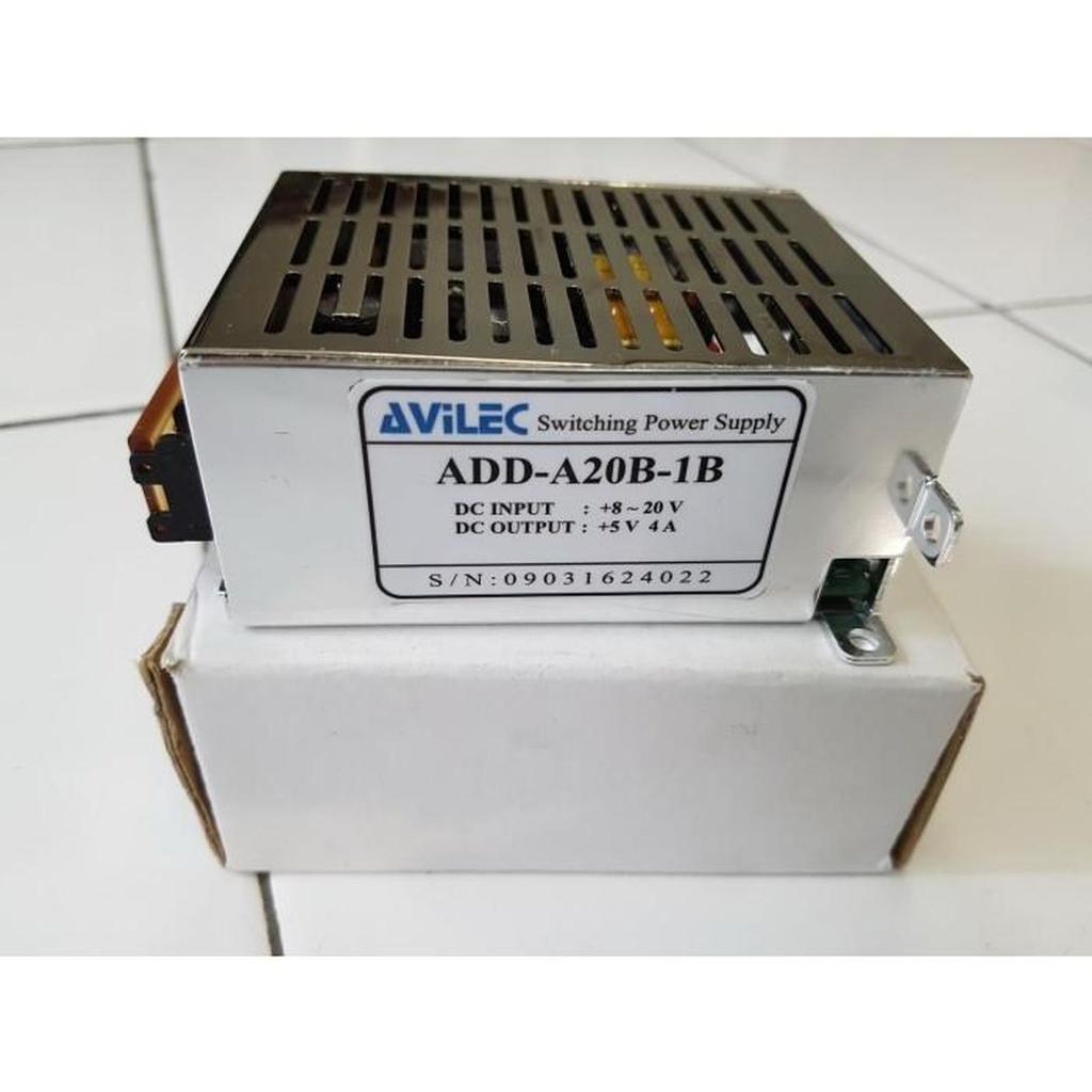 AVILEC DC to DC Converter 8-20VDC to 5VDC 4A