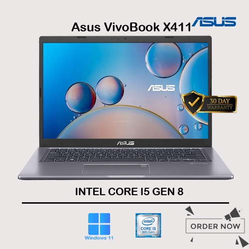 Laptop Asus Vivobook S14 X411UF / Core i5 Gen 8 / VGA Nvidia MX130