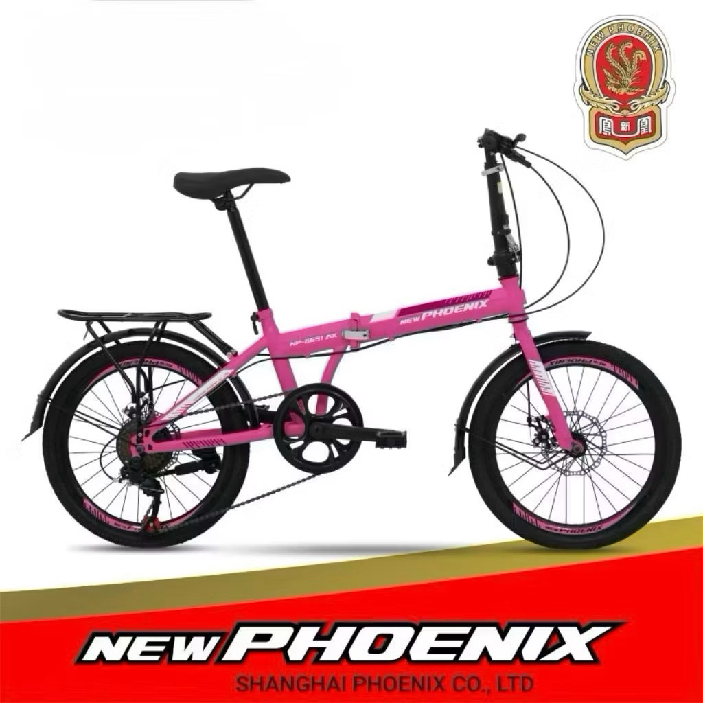 Sepeda Lipat 16 / 20 New Phoenix 6651 AX / Atlantis Crosby City Bike
