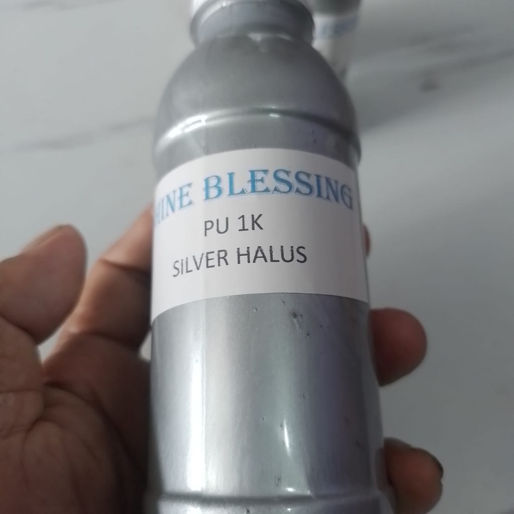 PU metallic halus/PU silver halus/PU fine silver/cat motor/cat mobil
