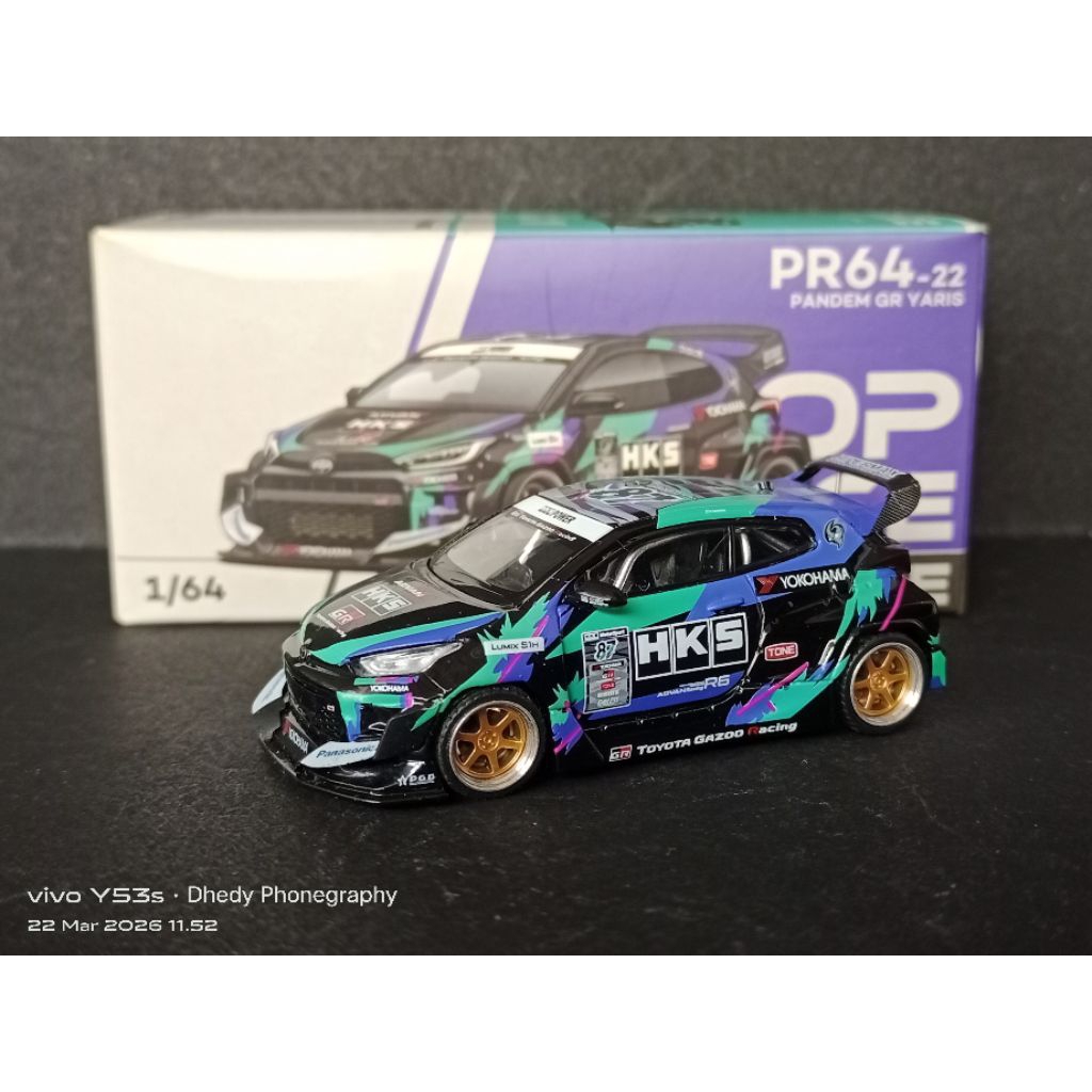 Pop Race Pandem GR Yaris PopRace No.22 HKS