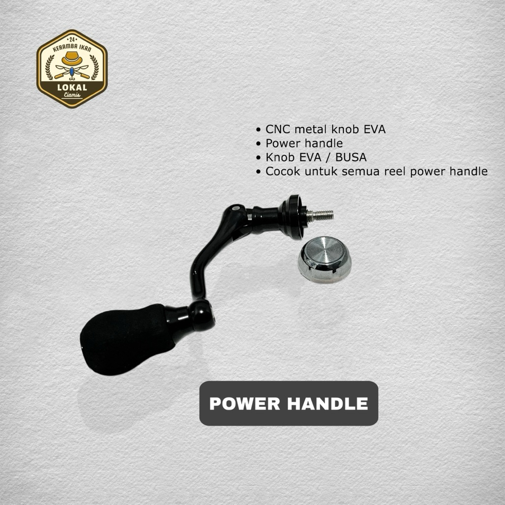 Sparepart Handle reel spinning Power handle 500-6000 Knob eva