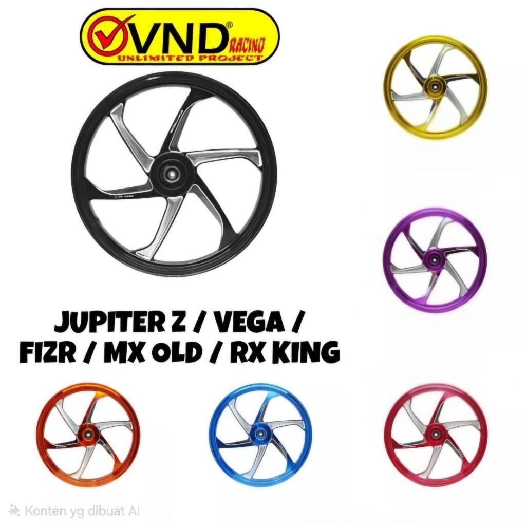 Velg VND AK 66 Ring 17 Jupiter Z / Vega / Fizr / MX Old / RX King