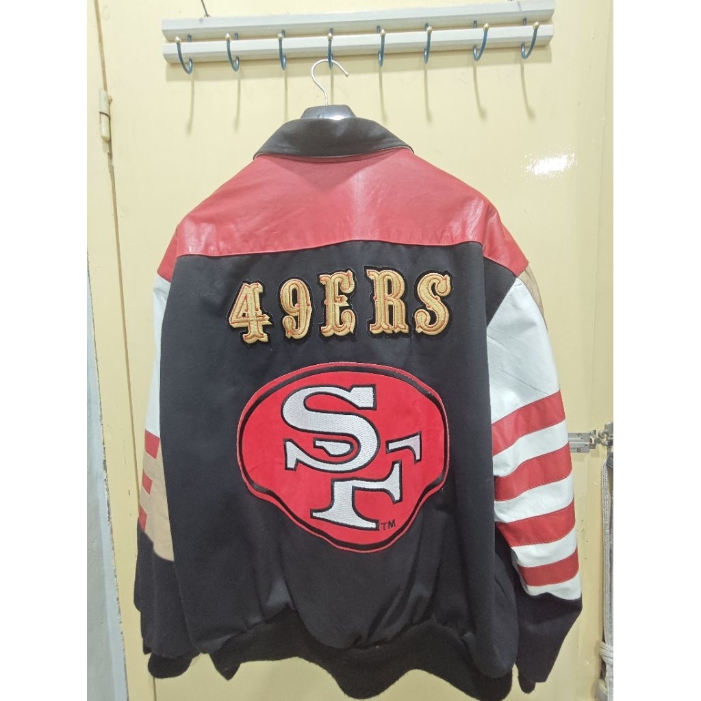 Jaket Vintage Jeff Hamilton Basic Big Logo SF49ERS