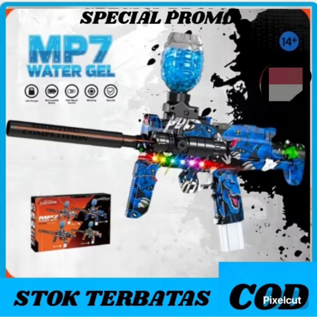 Mainan Anak Luar Ruangan Water Gell Eletrick ABS SNI/MAINAN PISTOL PISTOLAN TEMBAK TEMBAKAN  ANAK LA