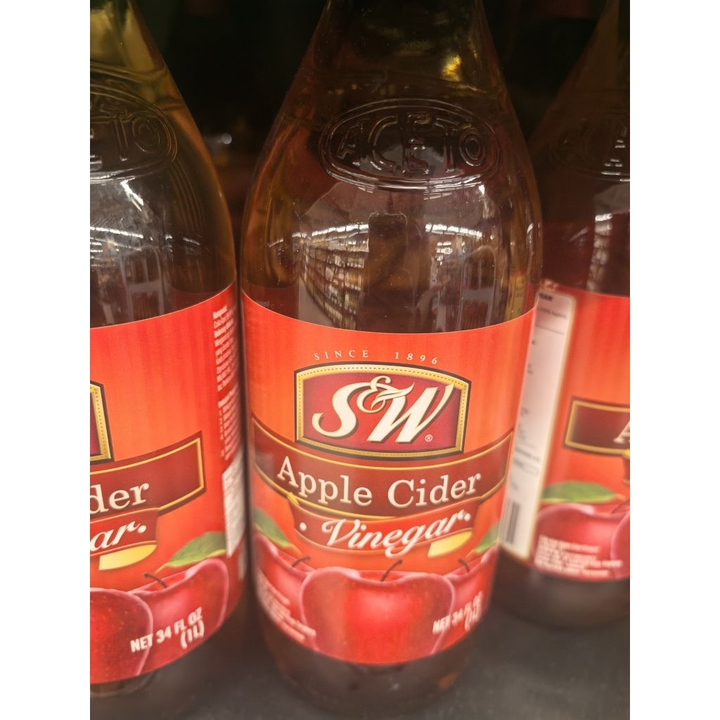 SW APPLE CIDER VINEGAR 946GR. S&W APPLE CIDER VINEGAR