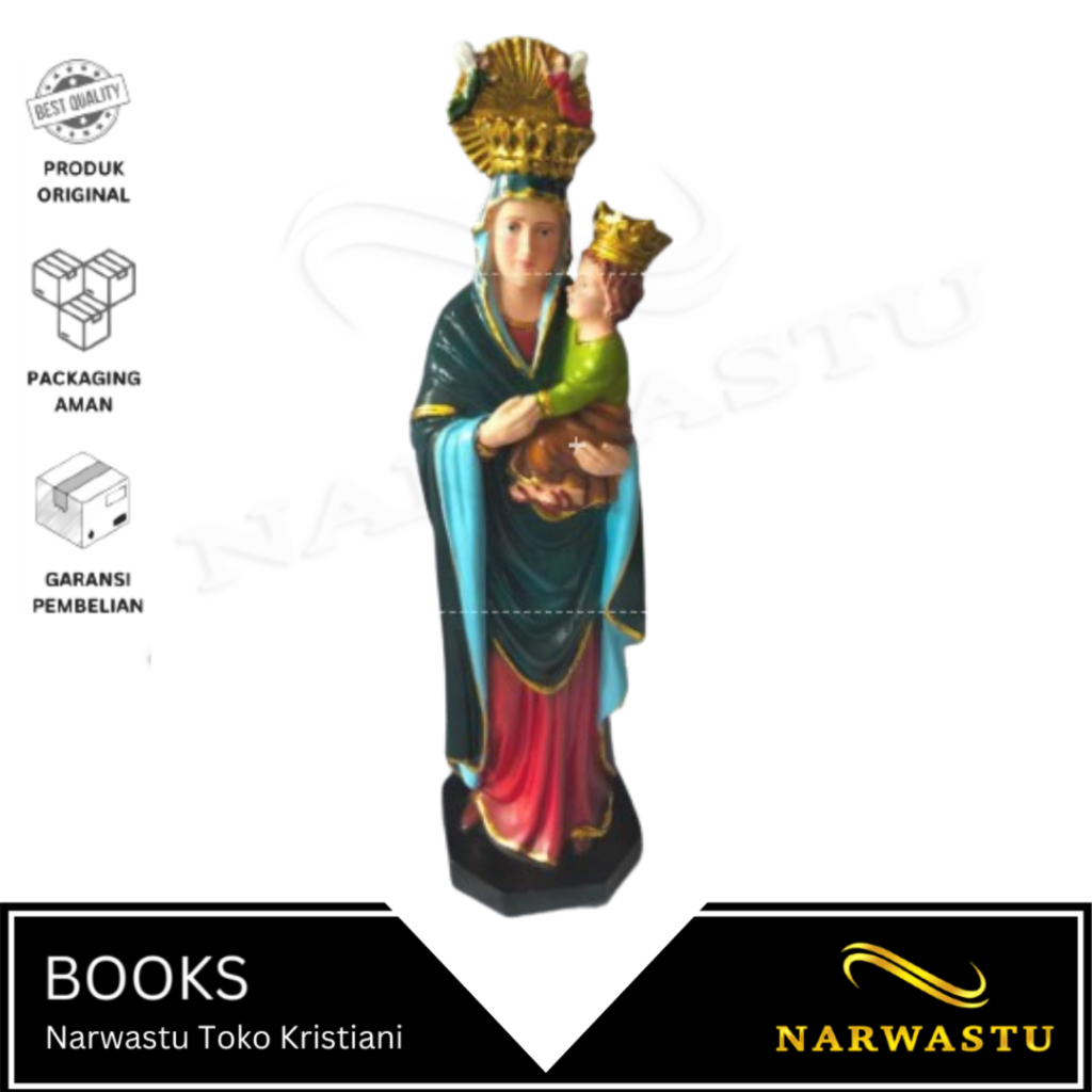 NARWASTU - Patung Bunda Maria Penolong Abadi 40 Cm - NP138