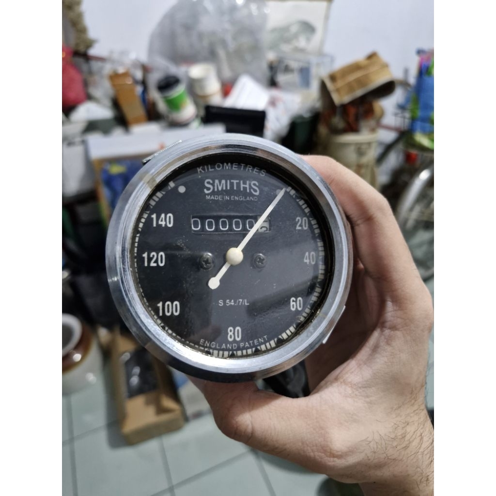 Repro Smiths speedometer new | speedo eropa inggris norton triumph ariel