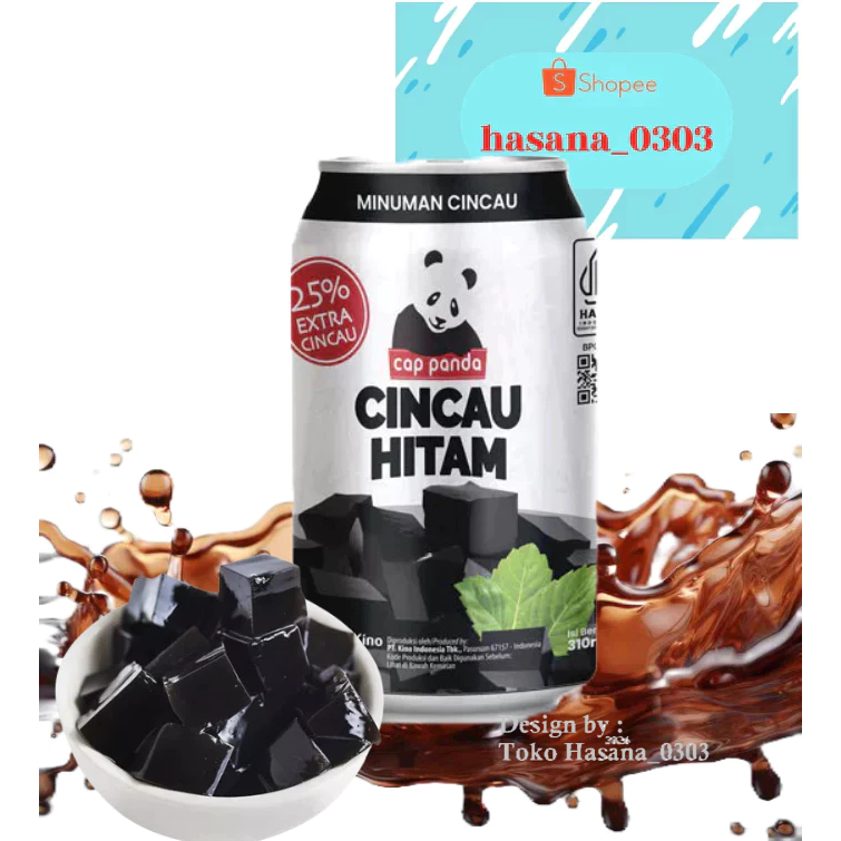 CINCAU HITAM CAP PANDA [KALENG]