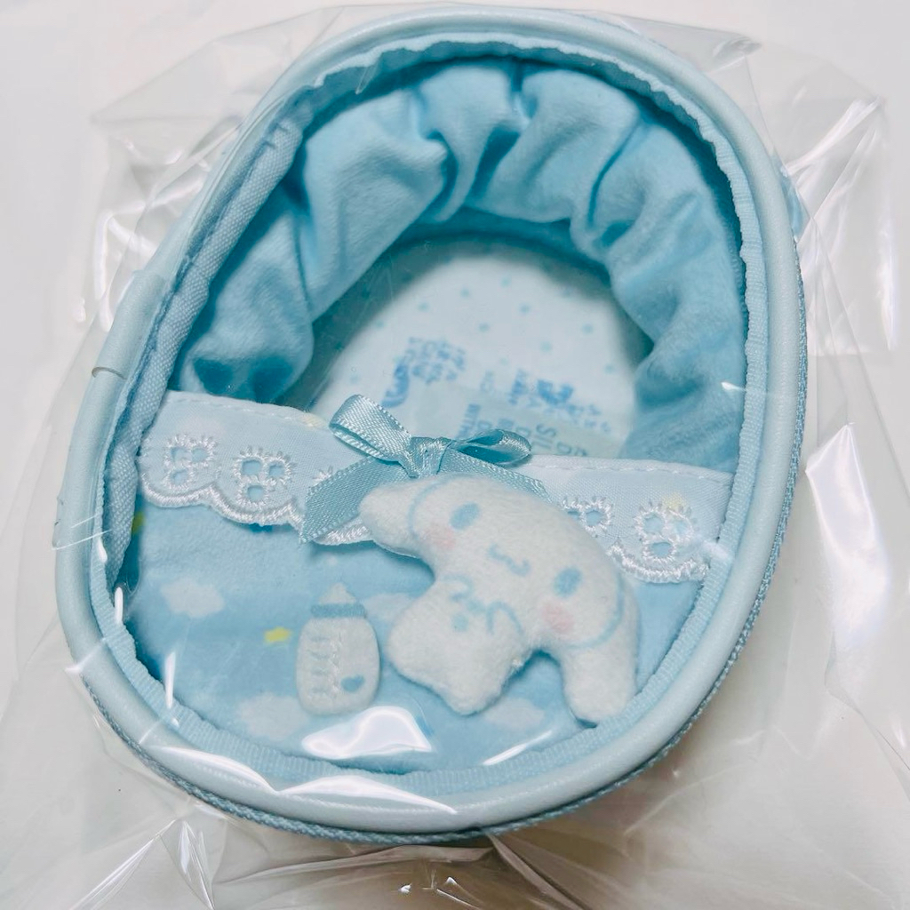 Official Round Pouch Cinnamoroll 10 cm Sanrio