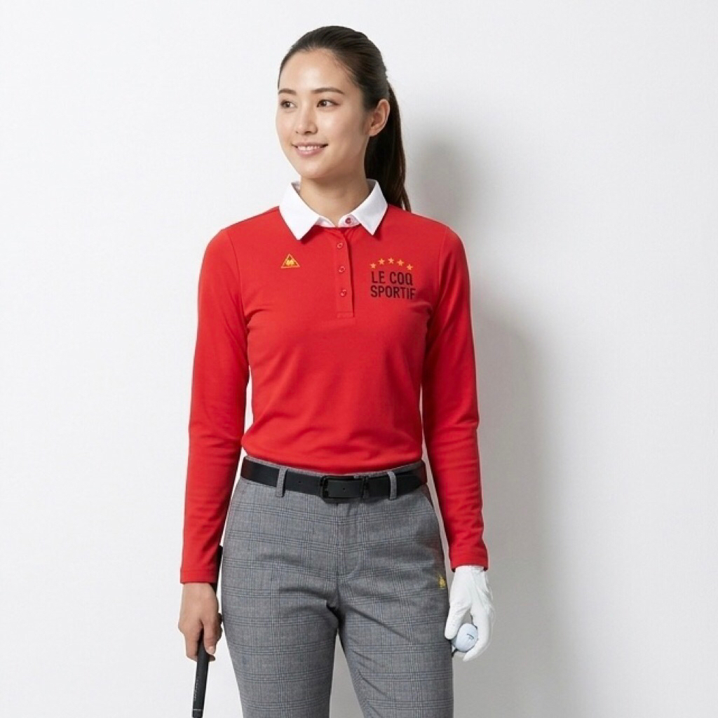 Kaos  Kerah Polo Wanita LE COQ SPORTIF GOLF 85 Original Preloved